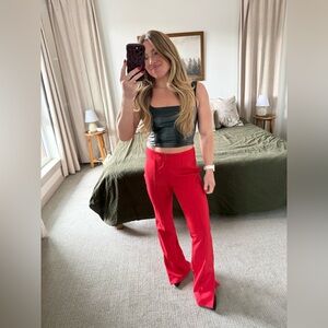 Sincerely Jules Red Dress Pants
